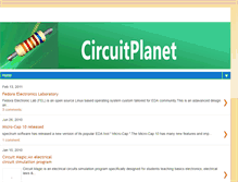 Tablet Screenshot of circuitplanet.blogspot.com