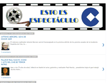 Tablet Screenshot of esto-es-espectaculo.blogspot.com