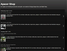 Tablet Screenshot of apacershop.blogspot.com