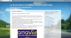 Desktop Screenshot of etudiants-acupuncture.blogspot.com