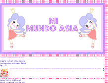 Tablet Screenshot of mi-mundo-asia.blogspot.com