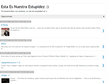 Tablet Screenshot of estaesnuestraestupidez.blogspot.com