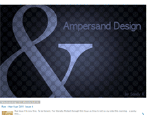 Tablet Screenshot of ampersand-design.blogspot.com
