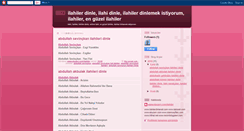 Desktop Screenshot of ilahilerdinlenet.blogspot.com