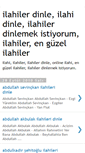 Mobile Screenshot of ilahilerdinlenet.blogspot.com