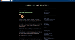 Desktop Screenshot of burberryandbroccoli.blogspot.com