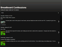 Tablet Screenshot of breadboardconfessions.blogspot.com