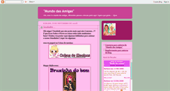 Desktop Screenshot of mundinhodasamigas.blogspot.com