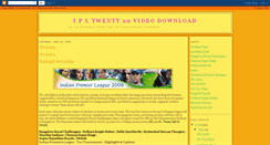 Desktop Screenshot of ipl2020video.blogspot.com