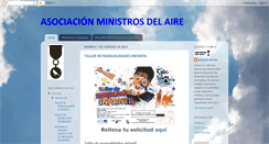 Desktop Screenshot of ministrosdelaire.blogspot.com