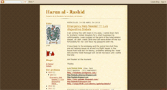 Desktop Screenshot of harumalraschid.blogspot.com
