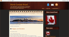 Desktop Screenshot of diariocanadabrasil.blogspot.com
