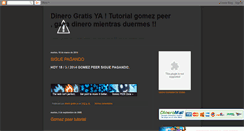 Desktop Screenshot of dinerogratis-ya.blogspot.com