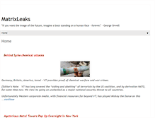 Tablet Screenshot of matrixleaks.blogspot.com