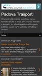 Mobile Screenshot of padovatrasporti.blogspot.com