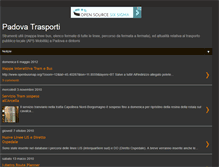 Tablet Screenshot of padovatrasporti.blogspot.com