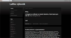 Desktop Screenshot of lafiho.blogspot.com