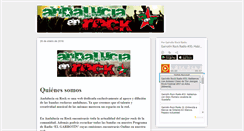 Desktop Screenshot of andaluciaenrock.blogspot.com