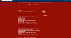 Desktop Screenshot of myriamperez.blogspot.com