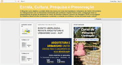 Desktop Screenshot of escolaculturaepreservacao.blogspot.com