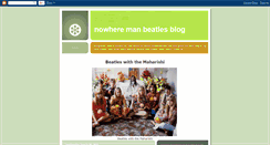 Desktop Screenshot of nowheremanbeatlesblog.blogspot.com