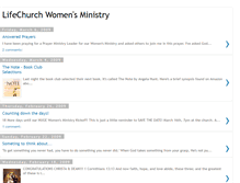 Tablet Screenshot of lifechurchwomen.blogspot.com