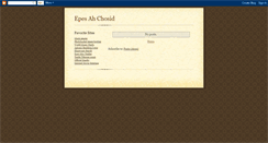 Desktop Screenshot of epesachosid.blogspot.com
