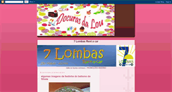 Desktop Screenshot of culinariadalou.blogspot.com