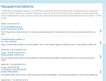 Tablet Screenshot of neopatrimonialismo.blogspot.com