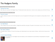 Tablet Screenshot of hudgensfamily-colbert.blogspot.com