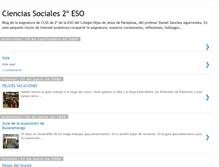 Tablet Screenshot of cienciassociales2eso.blogspot.com