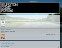 Tablet Screenshot of islingtoncomic.blogspot.com