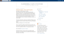 Desktop Screenshot of canberracafe.blogspot.com