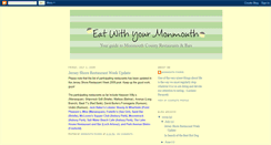 Desktop Screenshot of eatwithyourmonmouth.blogspot.com