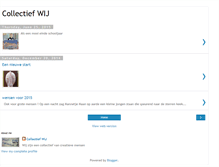 Tablet Screenshot of collectiefwij.blogspot.com