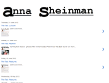 Tablet Screenshot of annasheinman.blogspot.com