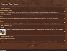 Tablet Screenshot of lauraleesgapyear.blogspot.com