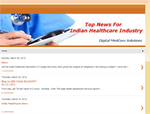 Tablet Screenshot of medical-communication.blogspot.com