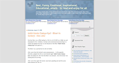 Desktop Screenshot of emails4all.blogspot.com