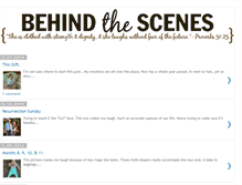 Tablet Screenshot of behindthescenes-blog.blogspot.com