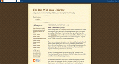 Desktop Screenshot of iraqwarwas.blogspot.com