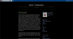 Desktop Screenshot of erosturranos.blogspot.com