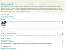 Tablet Screenshot of csr-romania.blogspot.com