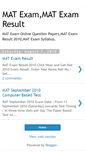 Mobile Screenshot of matexamresult.blogspot.com