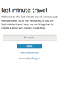 Mobile Screenshot of last-minute-travel.blogspot.com