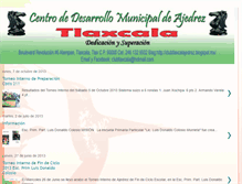 Tablet Screenshot of clubtlaxcalajedrez.blogspot.com