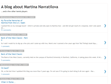 Tablet Screenshot of navratilova.blogspot.com