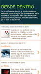 Mobile Screenshot of desde-dentro.blogspot.com