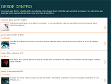 Tablet Screenshot of desde-dentro.blogspot.com