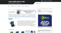 Desktop Screenshot of mobilephone-priceindia.blogspot.com